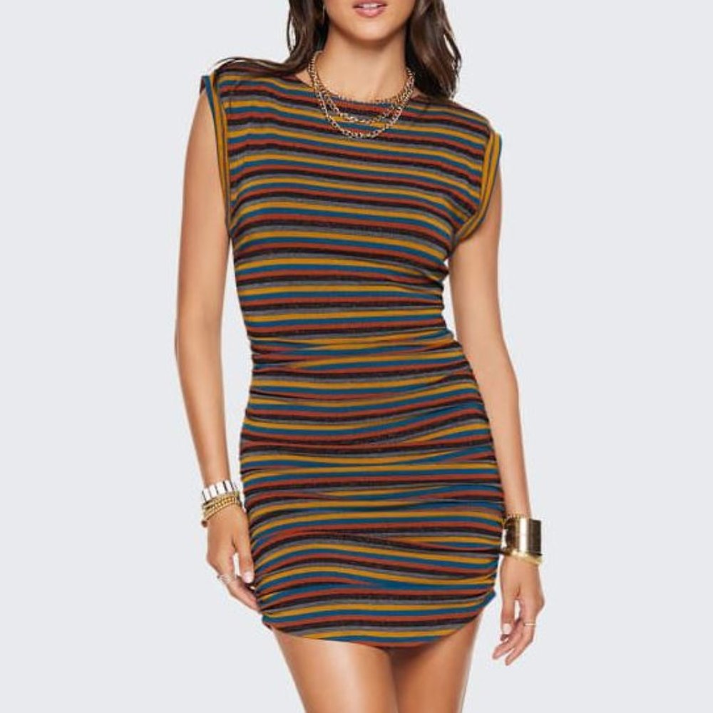 Ramy Brook Darinda Stripe Knit Dress